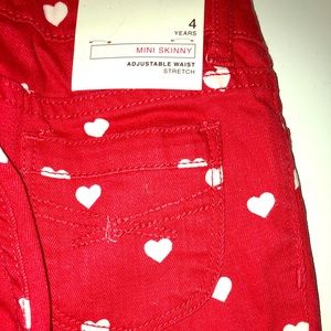 Gap Heart Jeans- Size 4